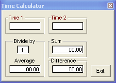 TimeCalculator