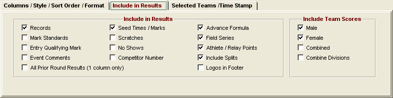resultsreportincludeoptions