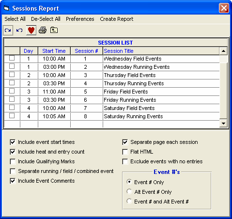 sessionreport