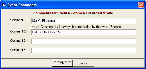 EventComments