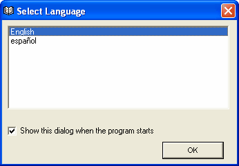 LanguageSelection