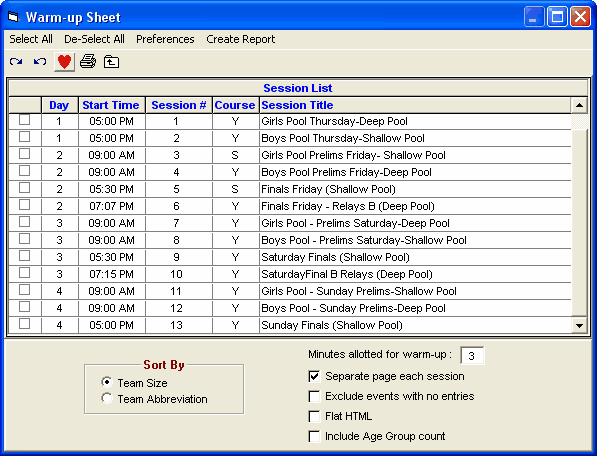 Warm-upSheet